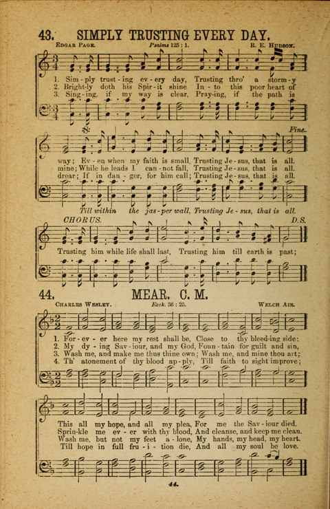 Gems of Gospel Song page 44