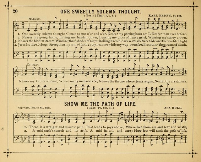 Garlands of Praise: a choice collection of original and selected hymns and tunes suitable for Sunday-Schools, Bible classes and the home circle page 25