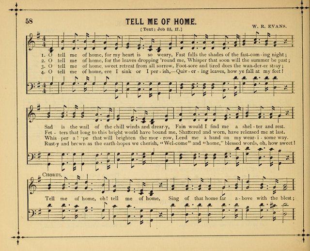 Garlands of Praise: a choice collection of original and selected hymns and tunes suitable for Sunday-Schools, Bible classes and the home circle page 63