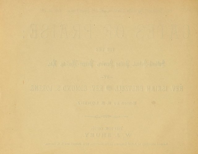 Gates of Praise: for the Sabbath-School, praise service, prayer-meeting, etc. page 7