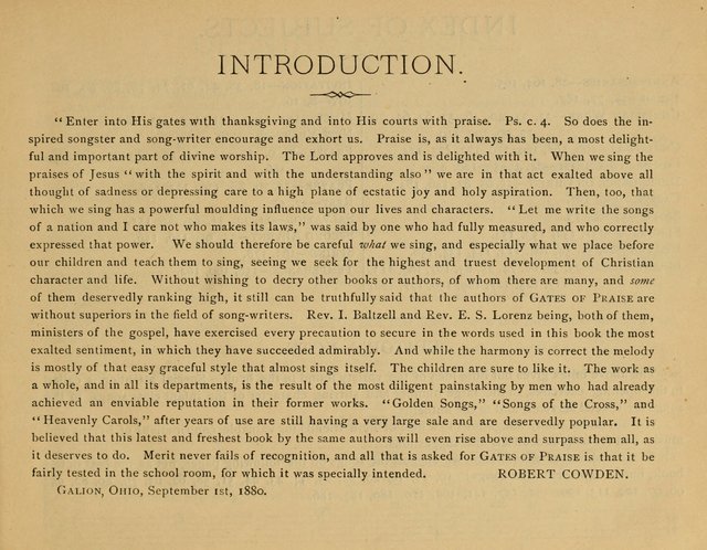 Gates of Praise: for the Sabbath-School, praise service, prayer-meeting, etc. page 8