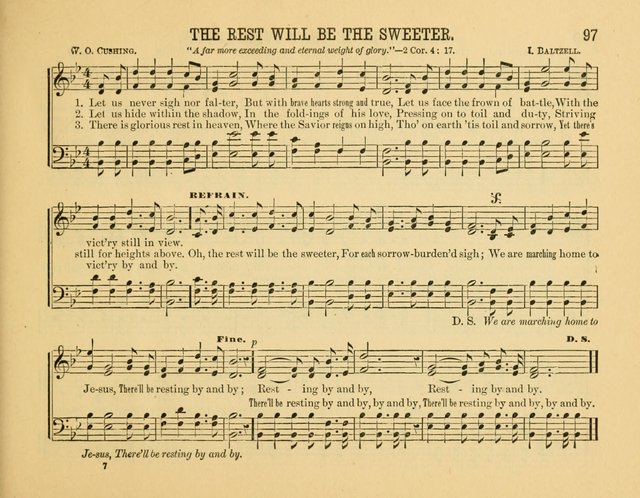 Gates of Praise: for the Sabbath-school, praise-service, prayer-meeting, etc. page 97