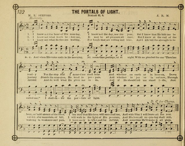 Heavenward: a choice selection of sacred songs, adapted to the wants of Sunday Schools, Praise Meetings and the Home Circle page 132