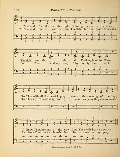 The Hosanna: a book of hymns, songs, chants, and anthems for children page 156