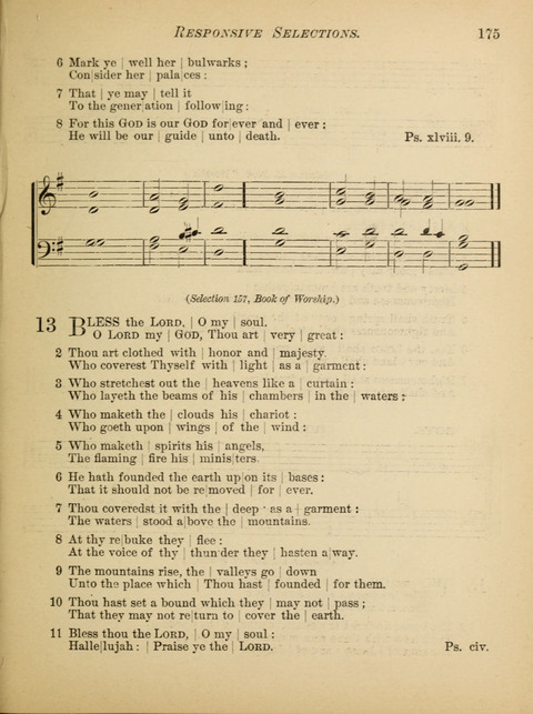 The Hosanna: a book of hymns, songs, chants, and anthems for children page 175