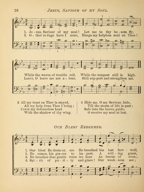 The Hosanna: a book of hymns, songs, chants, and anthems for children page 28