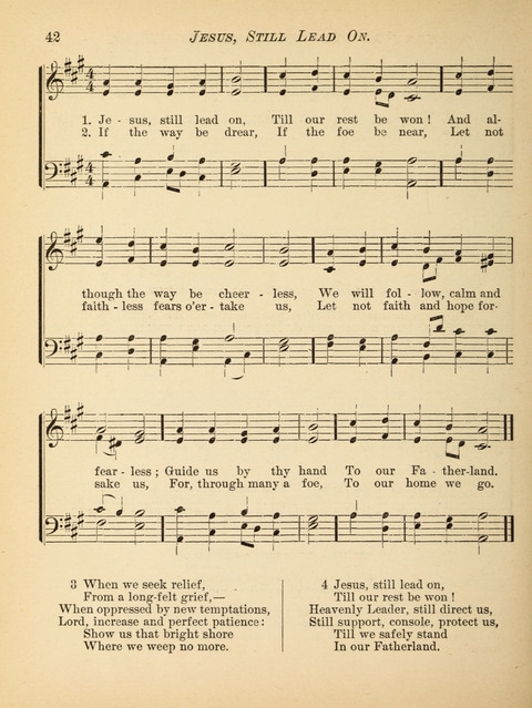 The Hosanna: a book of hymns, songs, chants, and anthems for children page 42