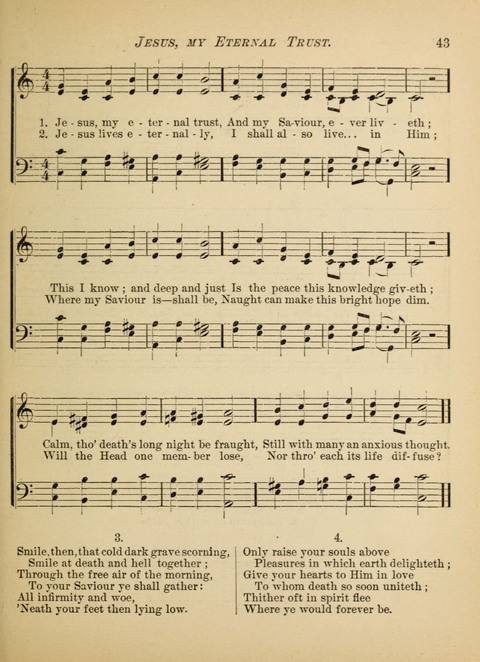 The Hosanna: a book of hymns, songs, chants, and anthems for children page 43