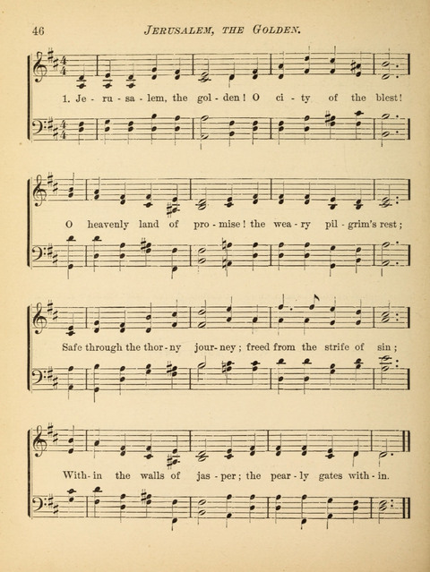 The Hosanna: a book of hymns, songs, chants, and anthems for children page 46