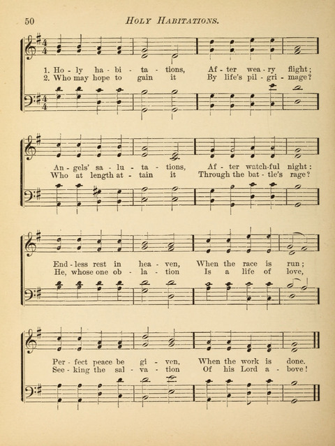 The Hosanna: a book of hymns, songs, chants, and anthems for children page 50
