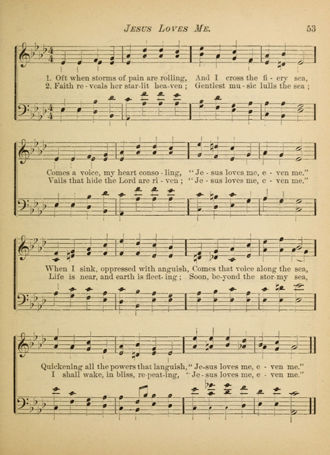 The Hosanna: a book of hymns, songs, chants, and anthems for children page 53