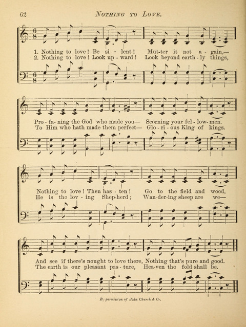 The Hosanna: a book of hymns, songs, chants, and anthems for children page 62