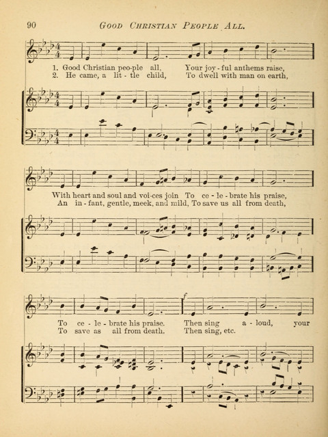 The Hosanna: a book of hymns, songs, chants, and anthems for children page 90