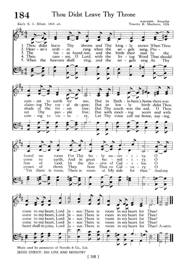 The Hymnbook page 168