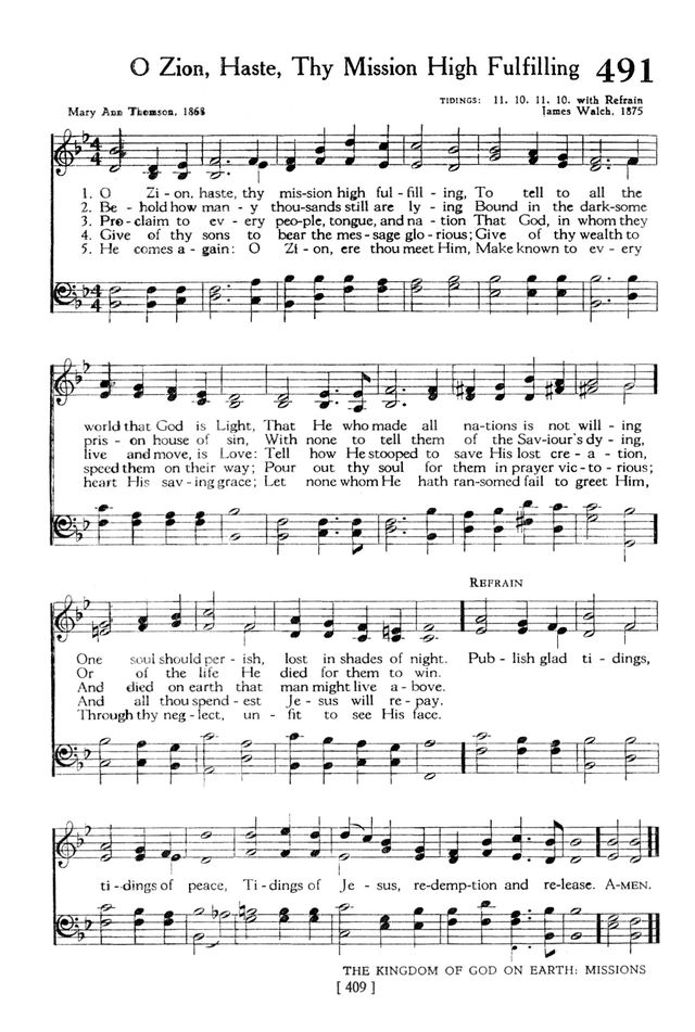 The Hymnbook page 409