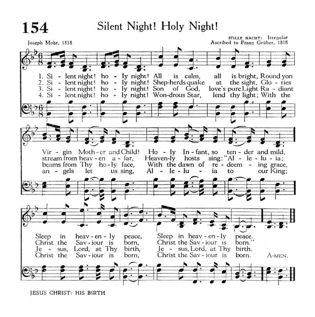 silent night hymn