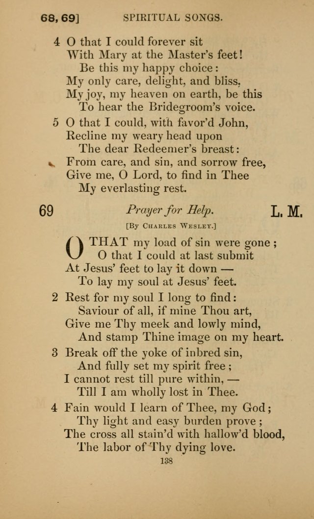 Hymns for All Christians page 138