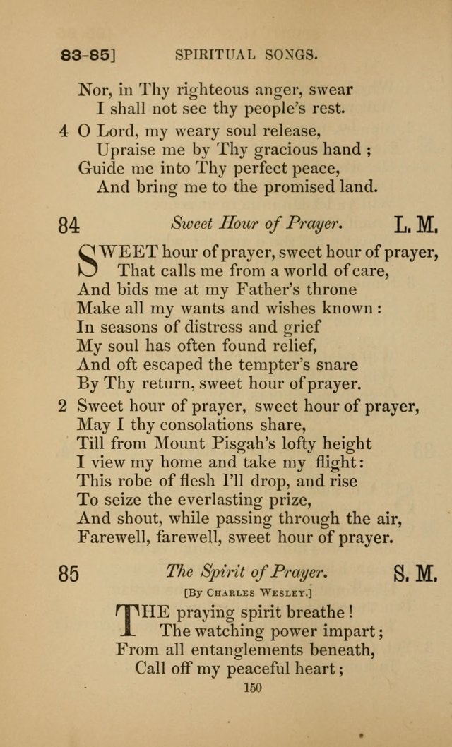 Hymns for All Christians page 150