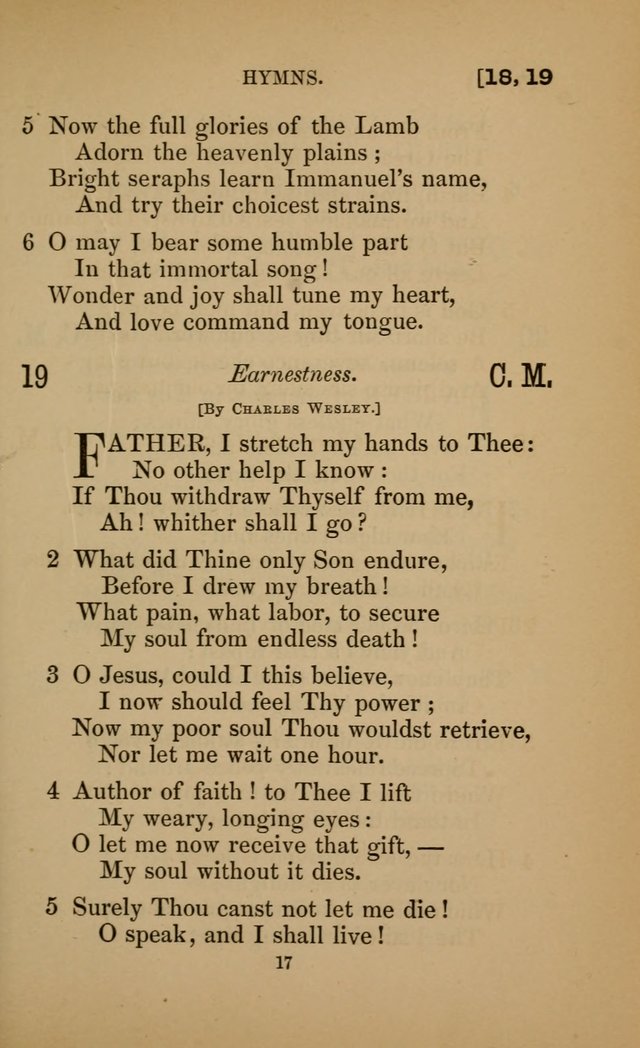 Hymns for All Christians page 17