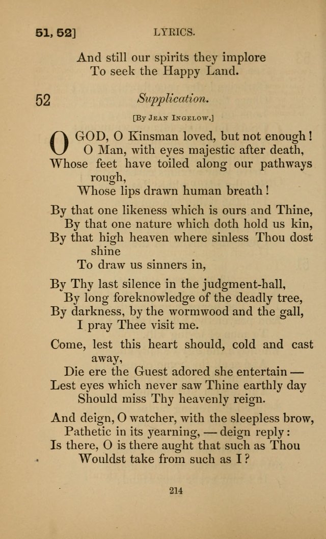 Hymns for All Christians page 214