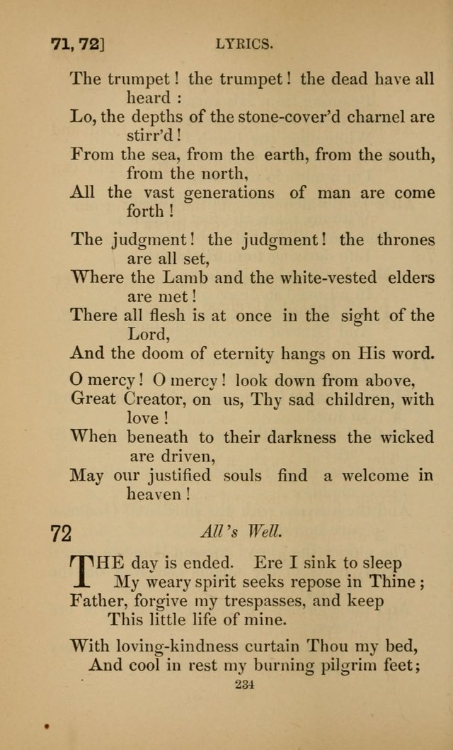 Hymns for All Christians page 234
