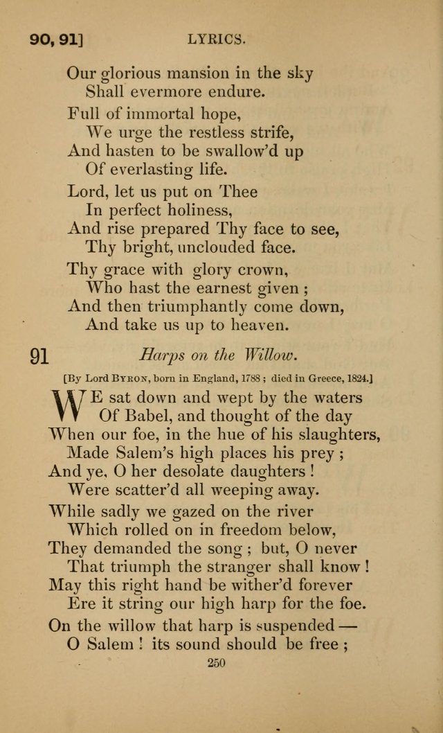 Hymns for All Christians page 250
