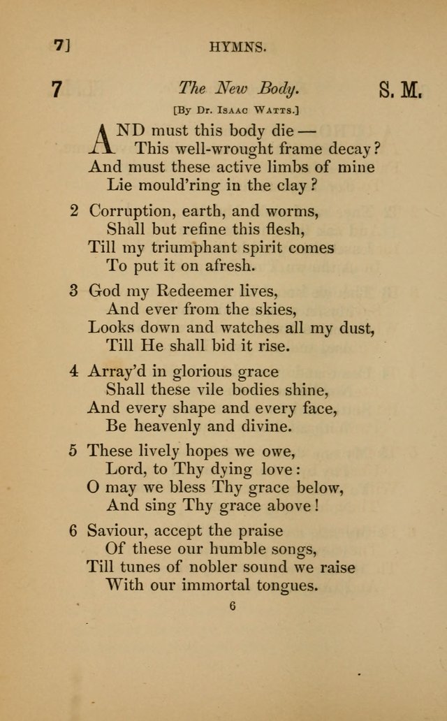Hymns for All Christians page 6