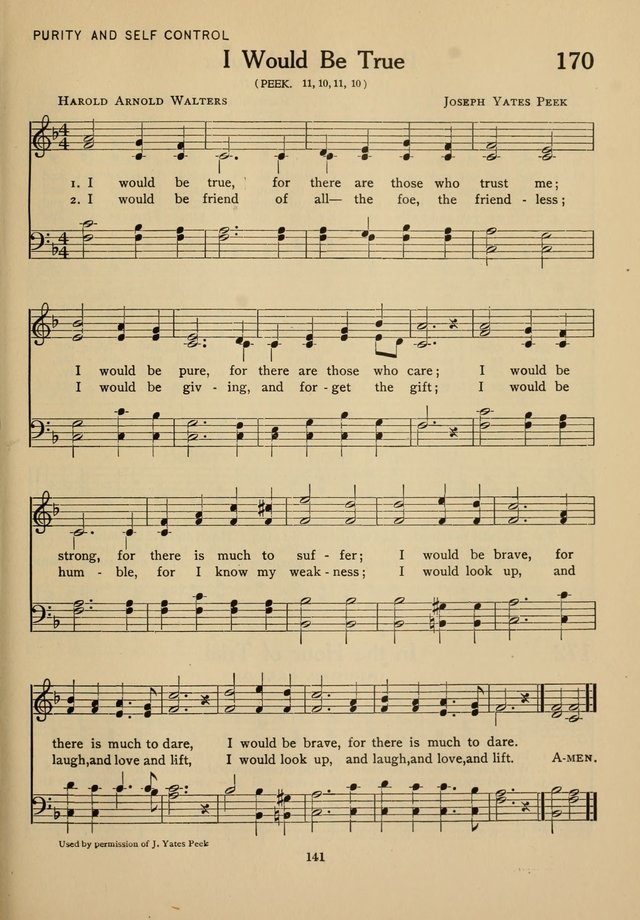 Hymnal for American Youth page 142