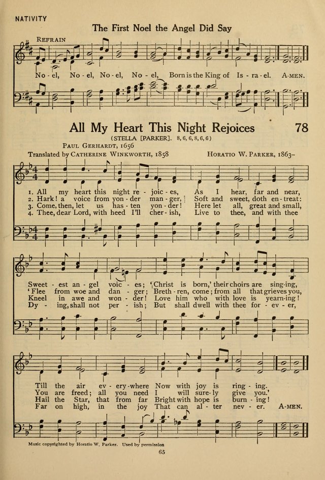 Hymnal for American Youth page 66