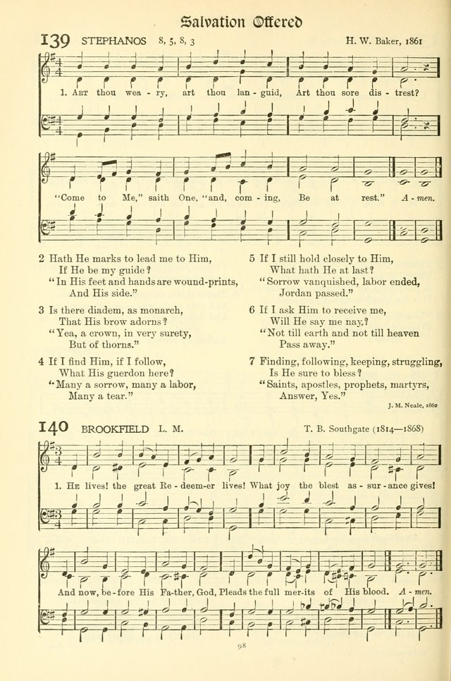 Hymns for the Church page 101