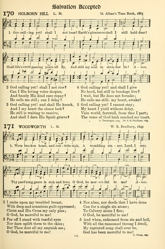 Hymns for the Church page 126