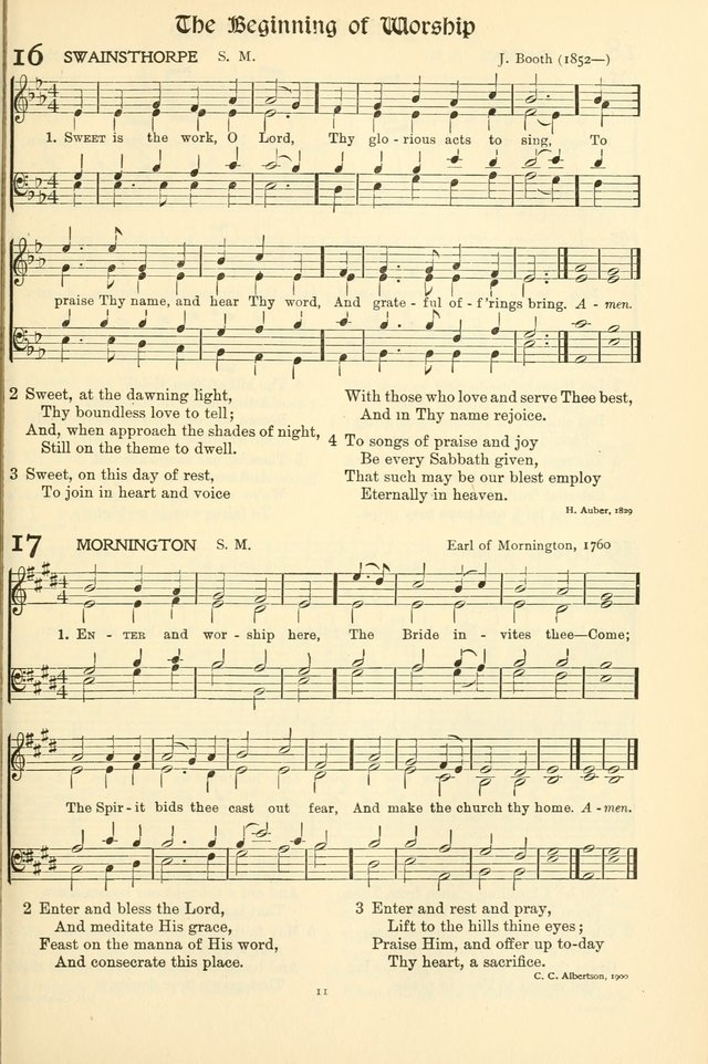 Hymns for the Church page 14