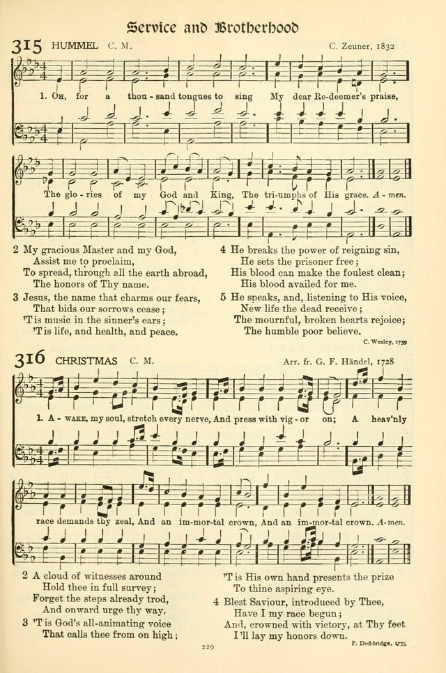 Hymns for the Church page 232