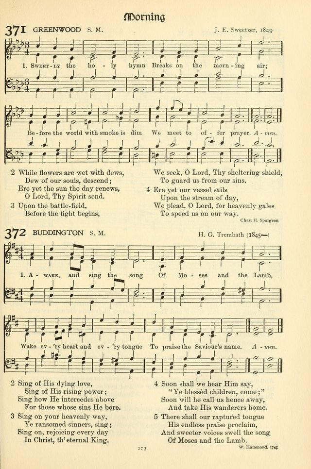 Hymns for the Church page 276