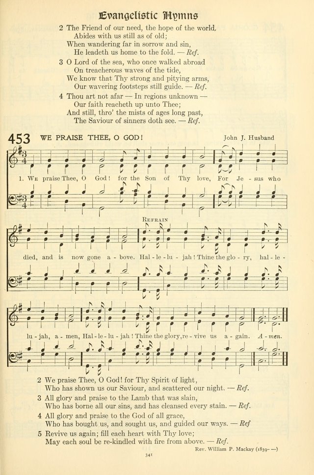 Hymns for the Church page 344