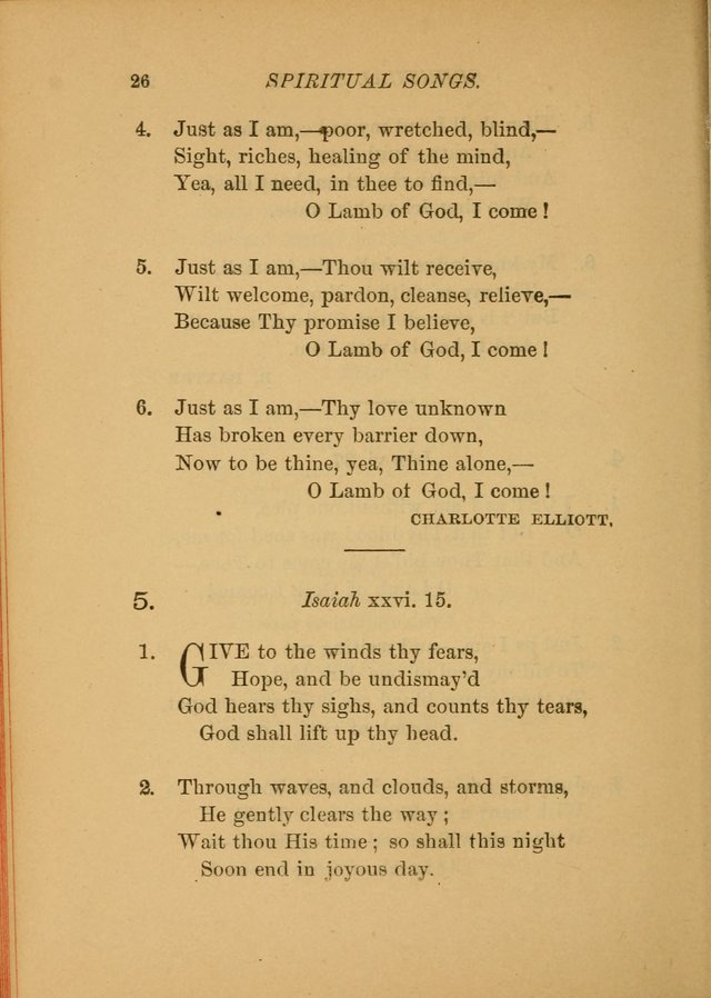 Hymns for the Church on Earth: being three hundred and sixty-six hymns and spiritual songs. (For the most part of modern date.) (New Ed.) page 28