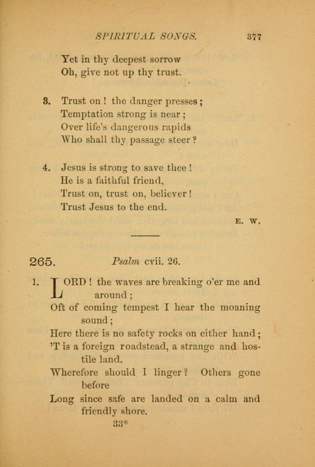 Hymns for the Church on Earth: being three hundred and sixty-six hymns and spiritual songs. (For the most part of modern date.) (New Ed.) page 379