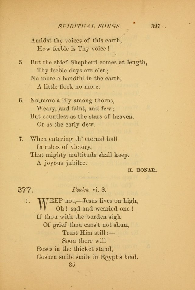 Hymns for the Church on Earth: being three hundred and sixty-six hymns and spiritual songs. (For the most part of modern date.) (New Ed.) page 399