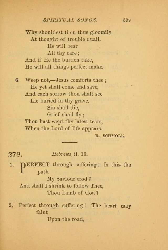 Hymns for the Church on Earth: being three hundred and sixty-six hymns and spiritual songs. (For the most part of modern date.) (New Ed.) page 401