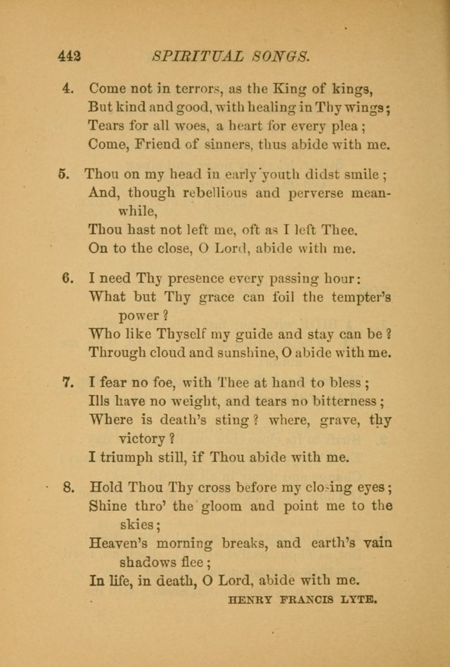 Hymns for the Church on Earth: being three hundred and sixty-six hymns and spiritual songs. (For the most part of modern date.) (New Ed.) page 444
