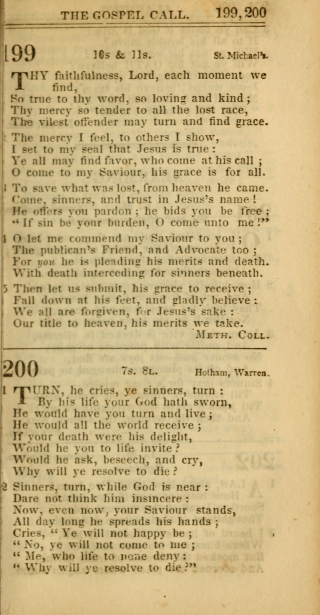Hymns for Christian Melody page 109