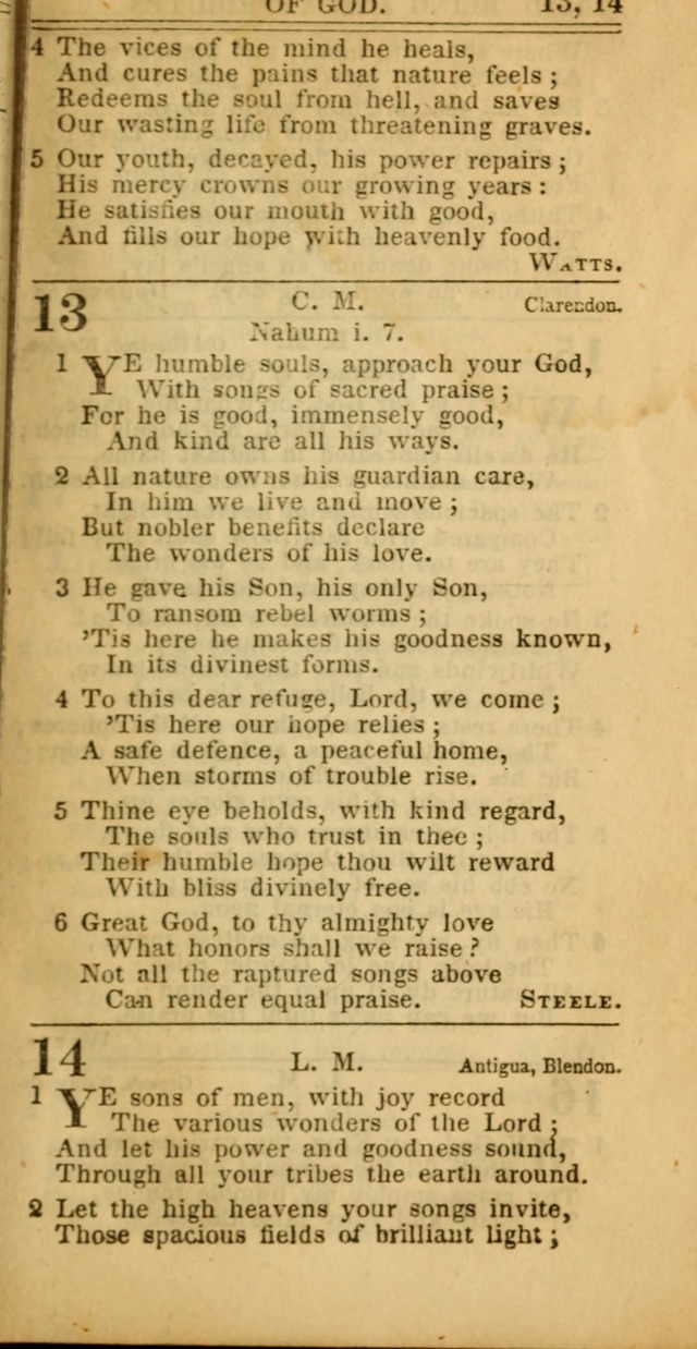 Hymns for Christian Melody page 11
