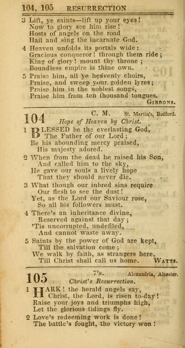 Hymns for Christian Melody page 58