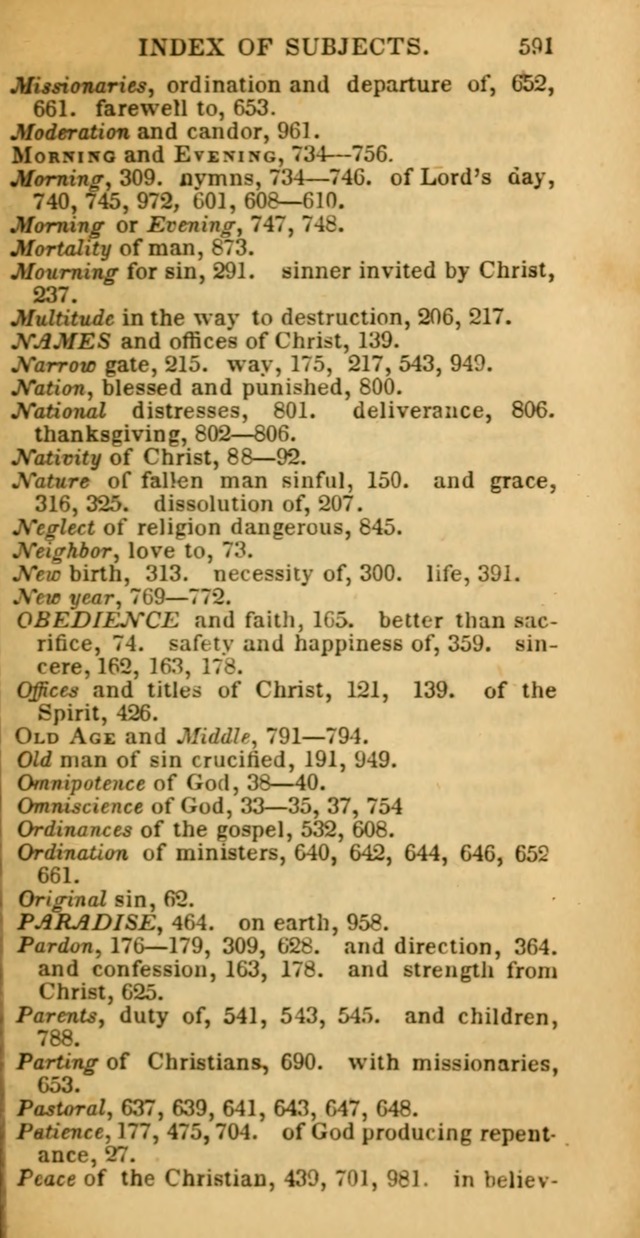 Hymns for Christian Melody page 587