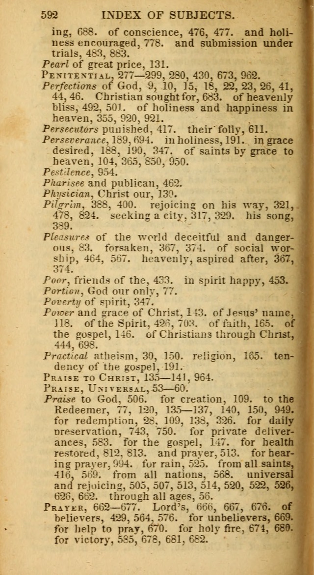 Hymns for Christian Melody page 588