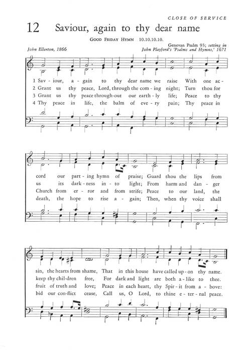 Hymnal for Colleges and Schools page 12