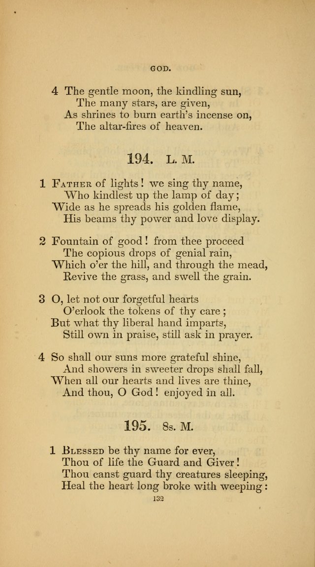 Hymns for the Church of Christ (3rd thousand) page 132