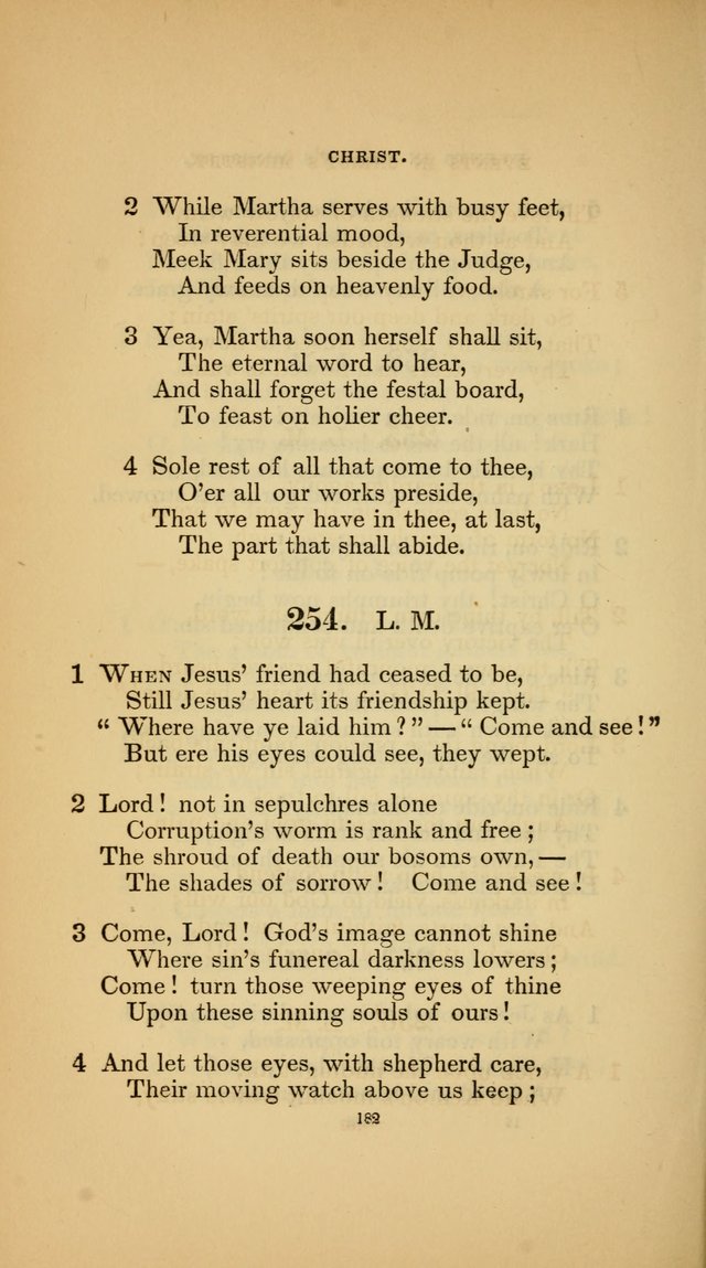 Hymns for the Church of Christ (3rd thousand) page 182
