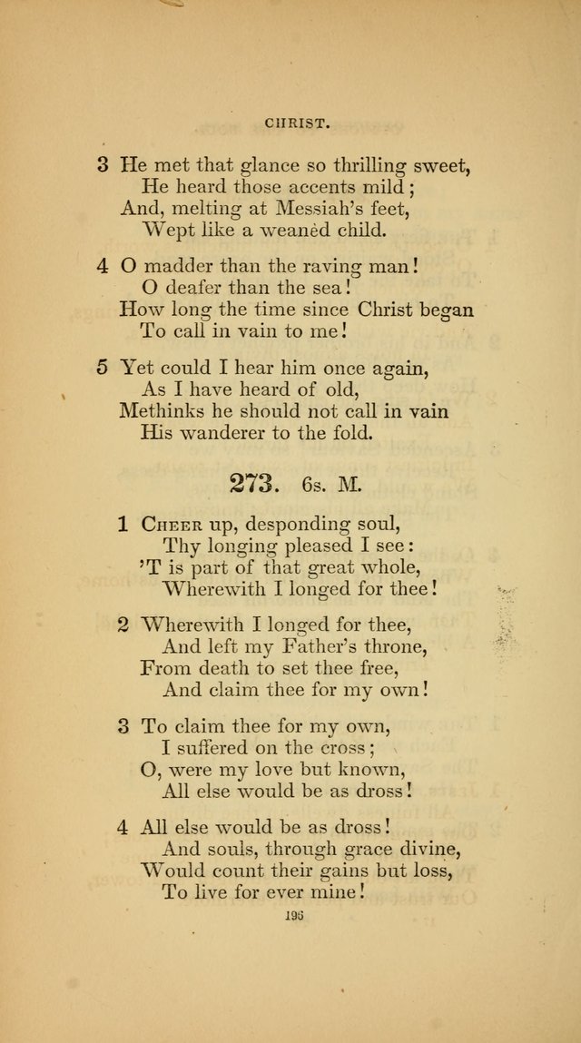 Hymns for the Church of Christ (3rd thousand) page 196