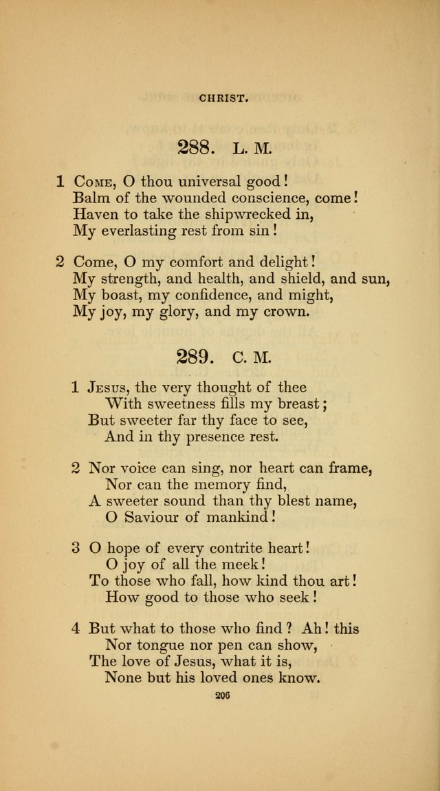 Hymns for the Church of Christ (3rd thousand) page 206